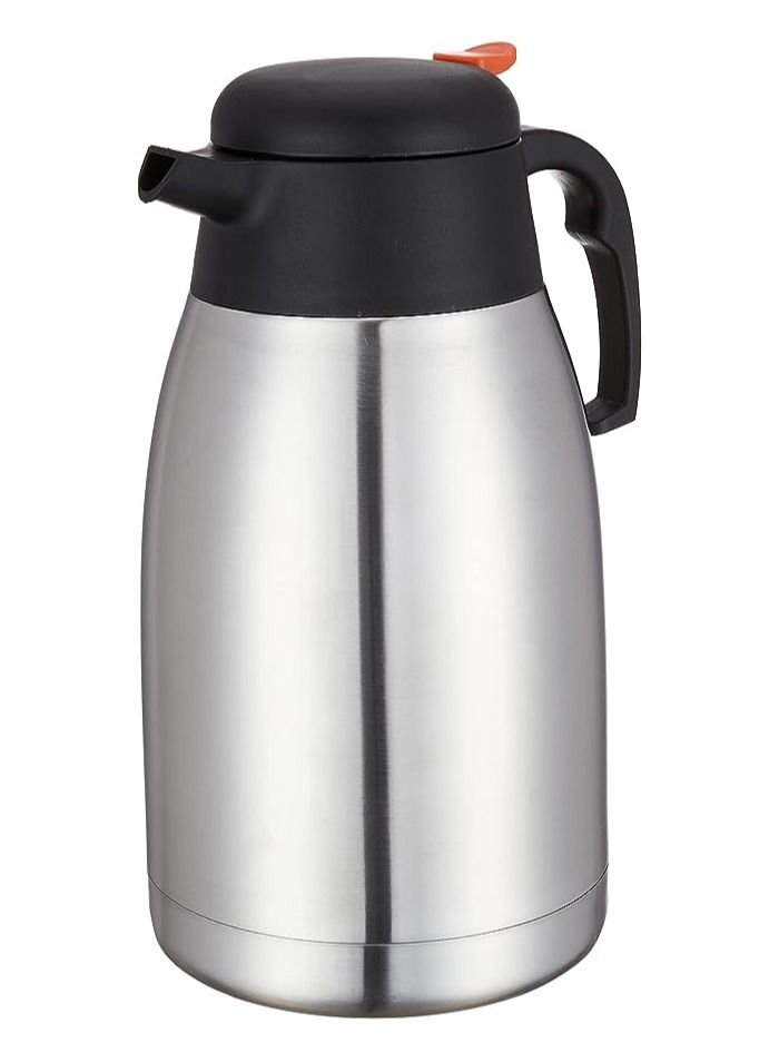 ترمس حرارى ستانليس كبير بيد (2 لتر) - استانليس * فضي - Image 1