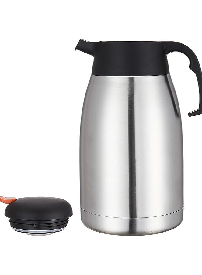 ترمس حرارى ستانليس كبير بيد (2 لتر) - استانليس * فضي - Image 2