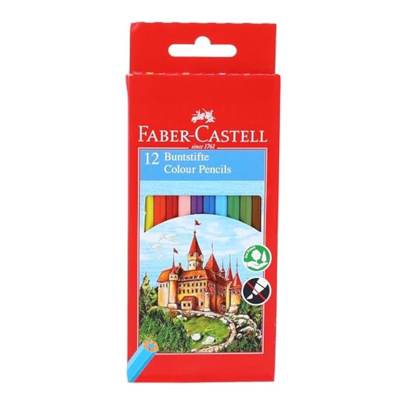 FABER-CASTELL Colored Pencil 12 Pencils - Image 2