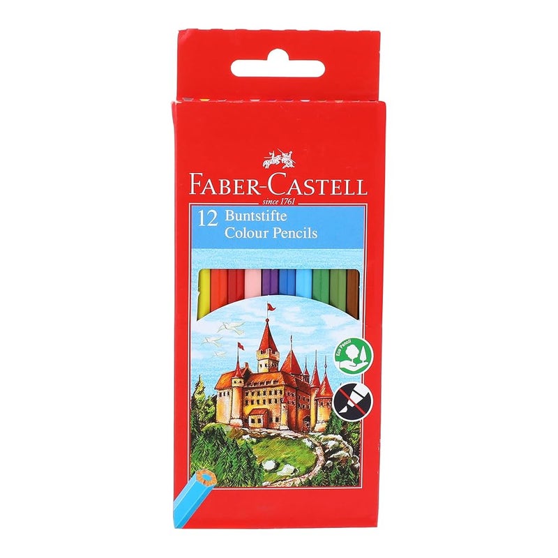 FABER-CASTELL Colored Pencil 12 Pencils - Image 1