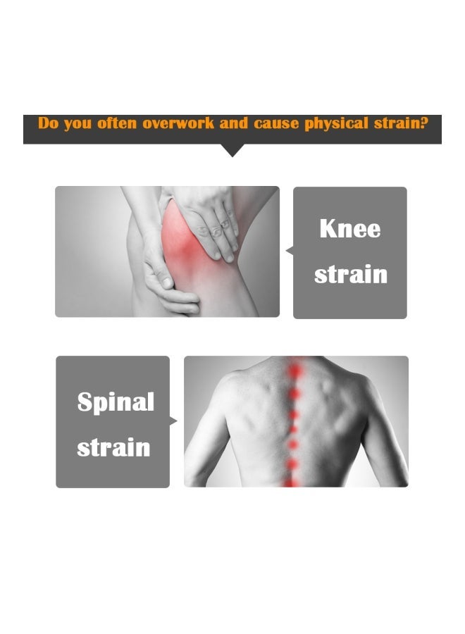 NIBEMINENT Inflatable Leg Pillow With Pump PVC Blue - Image 4