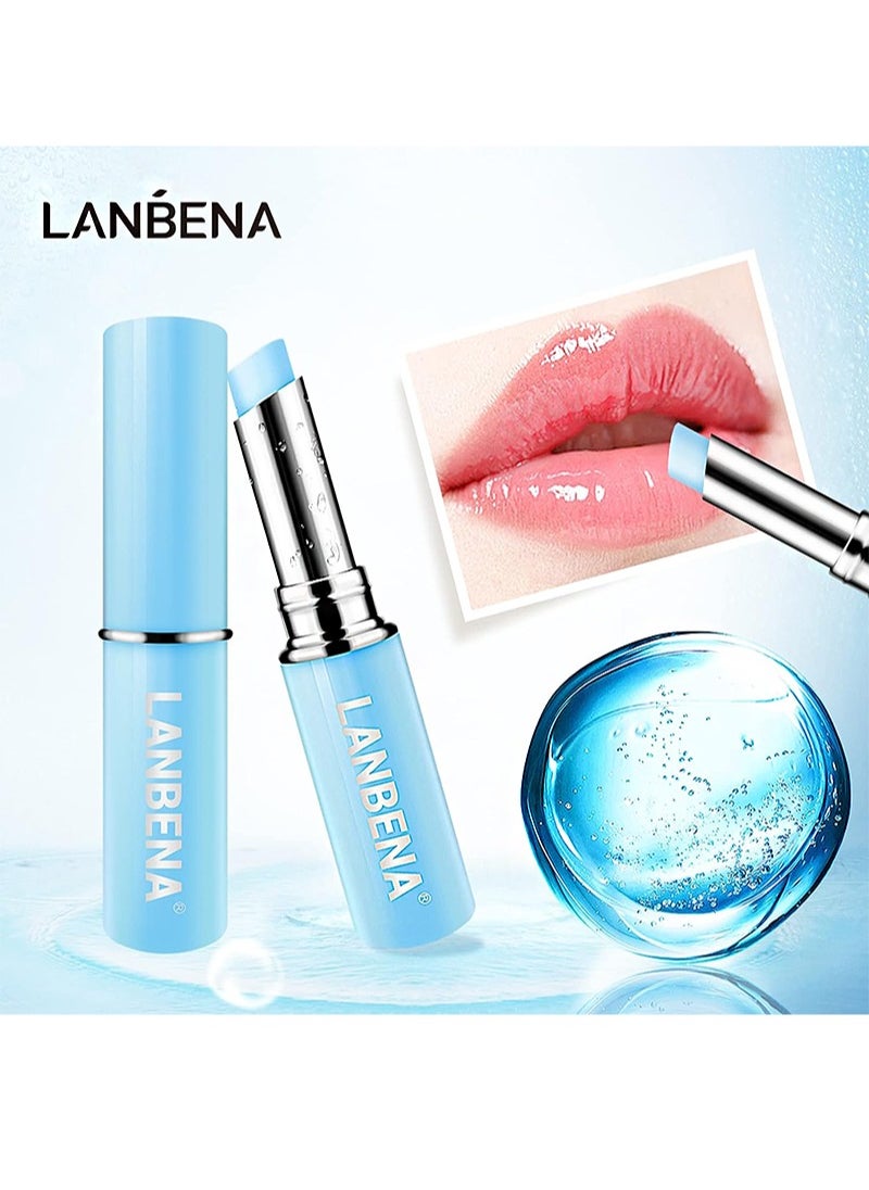 LANBENA - Hyaluronic Acid LIp Balm, nourish and moisturize for a long time, reduce fine lines, relieve dryness and long-lasting protection (1.8g) - Image 1