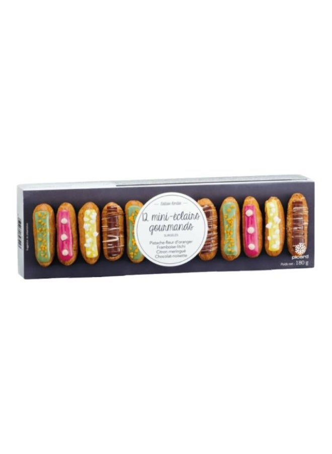 Mini Eclairs Assorted 12 pcs - 180g