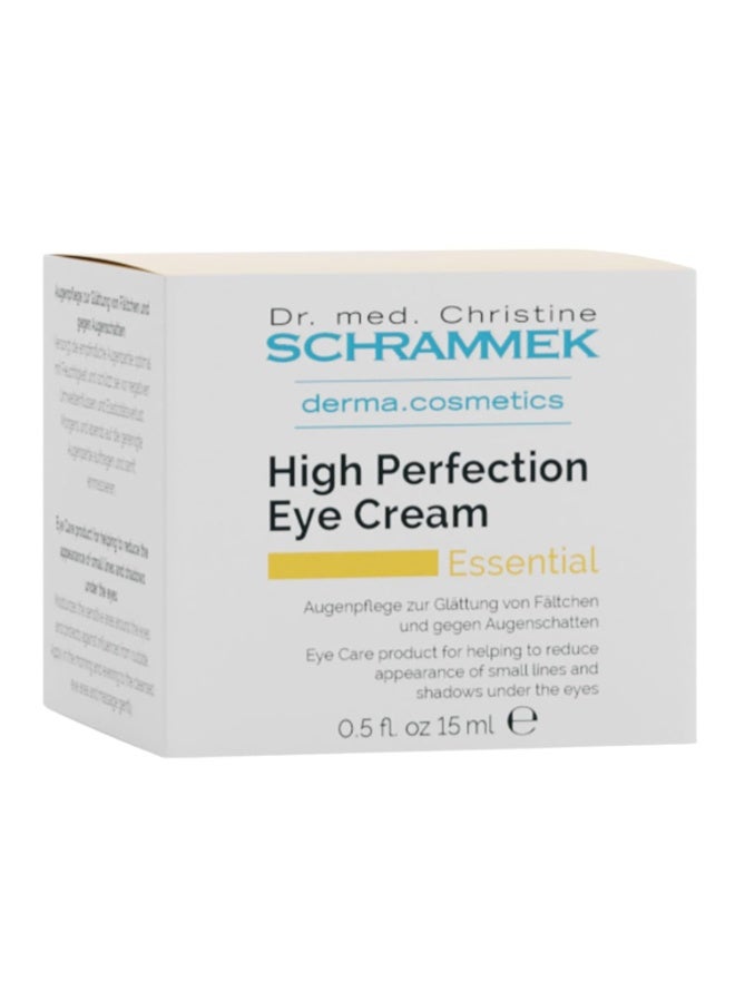 Schrammek High Perfection Eye Cream 05 fl oz Eye Care Product Reduces Lines Shadows Under the Eyes Caffeine Eye Cream Skin Care Dr - Image 5