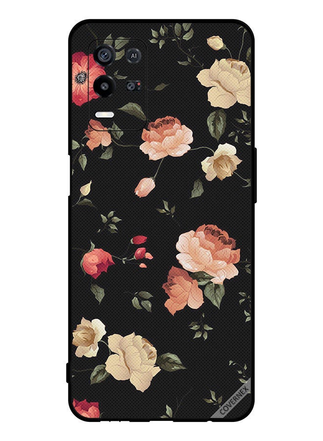 Covernex Protective Case Cover For Oppo K9x Colorful Lotus  - Image 1