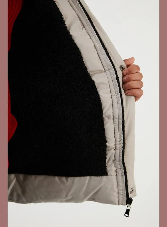 Lela  Lela Boys' Waterproof Winter Coat with Plush Lining and Removable Hood - JACKET 5760022 for Kids | Best Price UAE