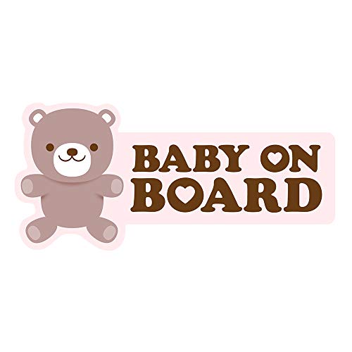 Oliver's Labels Baby on Board Decals - Teddy Bear Baby Vinyl Window Car Decal Sticker - Image 5
