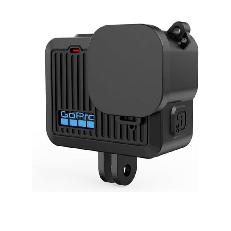Action Pro Silicone Protective Cover + Lens Cap Compatible with GoPro Hero 4K Tiny Action Camera (Black) - Image 3