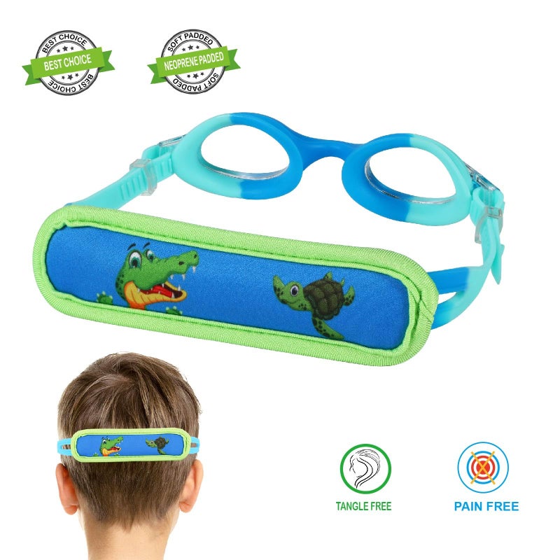 RUIGAO Kids Swimming Goggles,Toddler Goggles No Hair Pull, Swimming Goggles For Toddler/Kids/Youth - Image 3