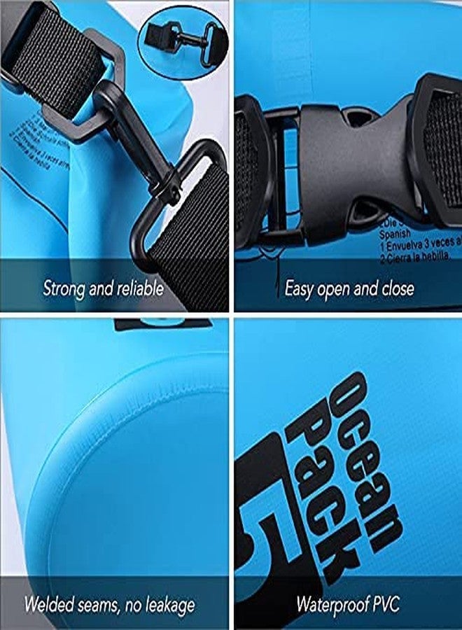 EBOFAB 5L Ocean Bag Pack | Dry Bag Waterproof | Travel, Sports Outdoor Bag | Boating Floating Hiking - Image 3