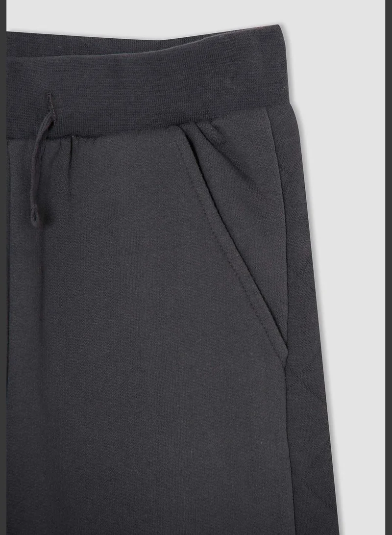 DeFacto Slim Fit Basic Drawstring Jogger Trousers