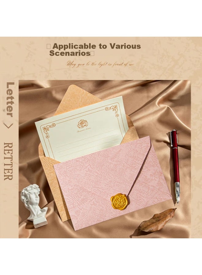 Jiamo Perfume Tree Pattern Envelope, Love Letter Set, Greeting Card, Romantic Letter, Birthday Gift, Letter Paper, Letter Boat, Exquisite Valentine's Day Gift, Back-to Season Message, Teacher's Day Gift - Image 5