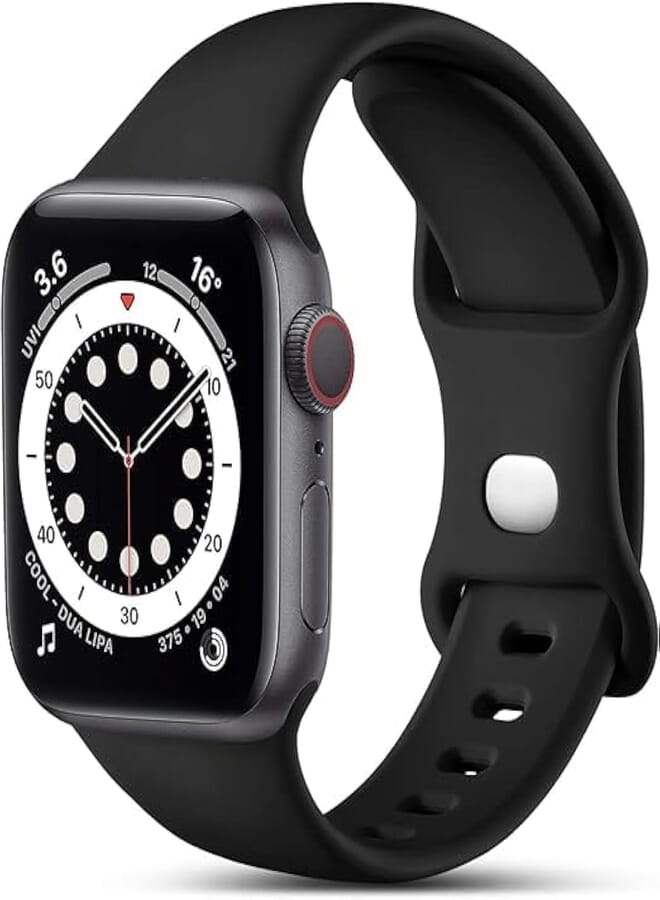 Next Next store Compatible with Apple Watch Band Ultra/Ultra 2 42mm 44mm 45mm 49mm Women Men Silicone Replacement Strap for iWatch SE Series 9 8 7 6 5 4 3 2 1