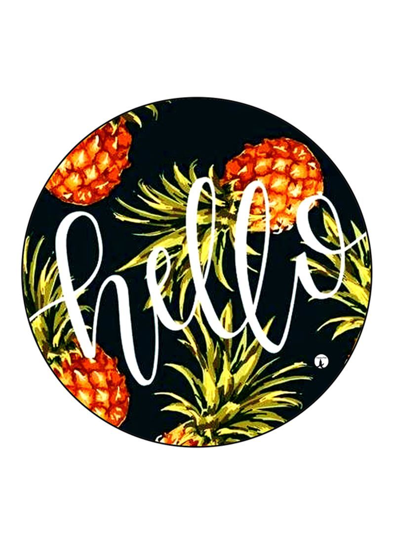 RKN English Phrases Printed Mouse Pad Multicolour