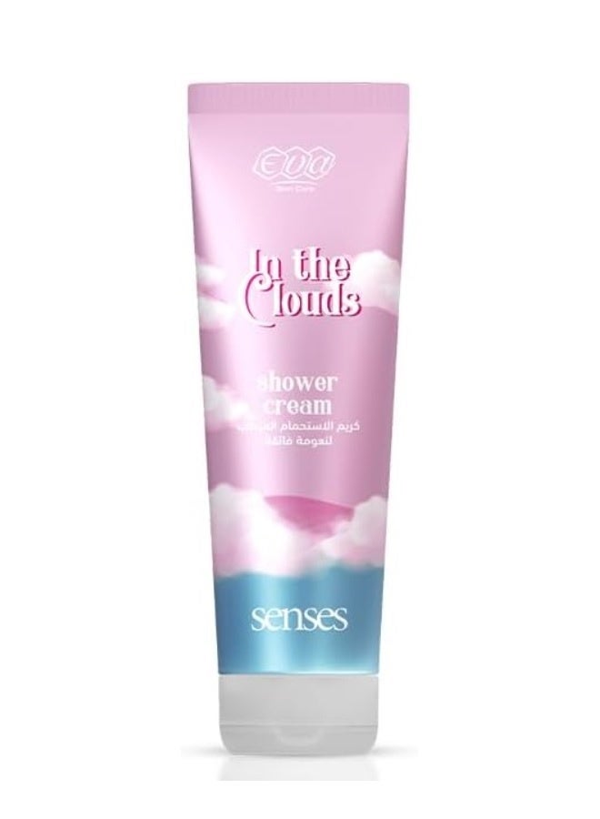 إيفا كريم استحمام سنسيز للعناية بالبشرة - رائحة "في السحب" - 250 مل