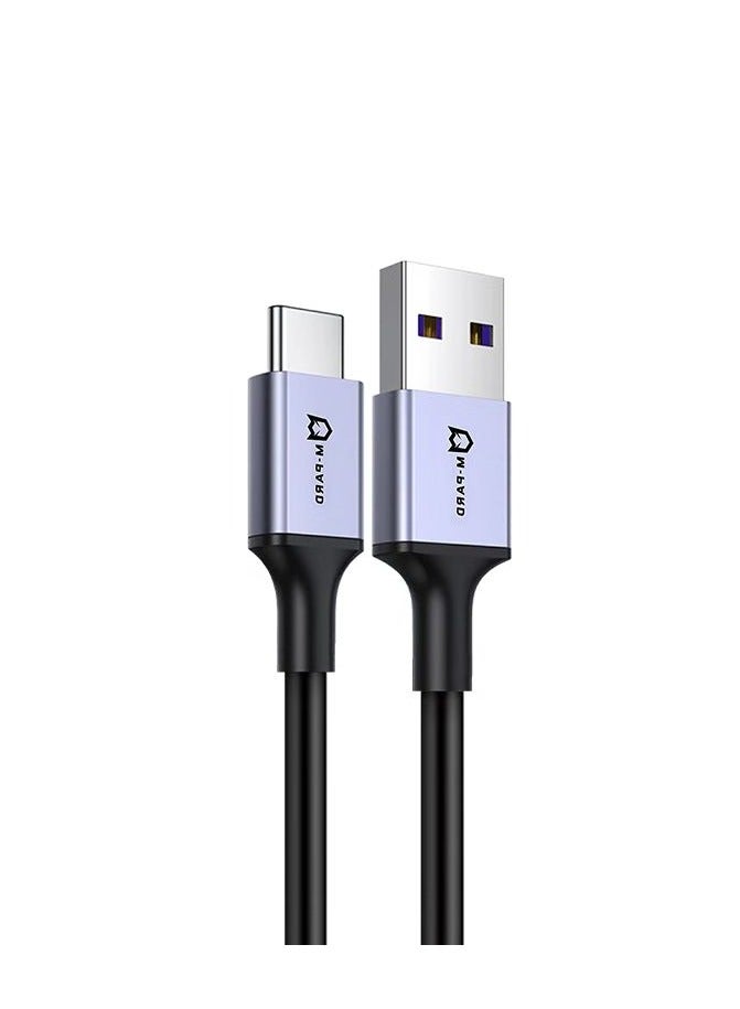 M-PARD USB3.0 to Type-c 65W data cable, car Carplay data cable USB A to Type C data cable fast charging weave compatible with iPhone 16/16 Plus/16 Pro/15, Samsung Galaxy S24/S23, Pixel 8/7 - Image 1