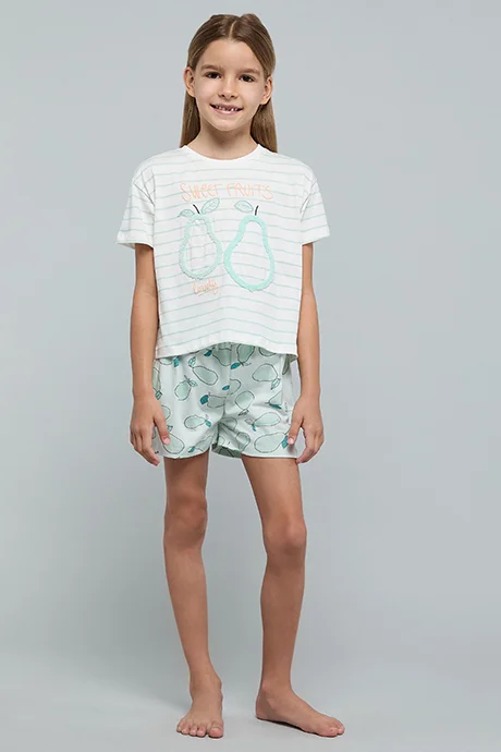R&B Printed Shorty Pyjama Set