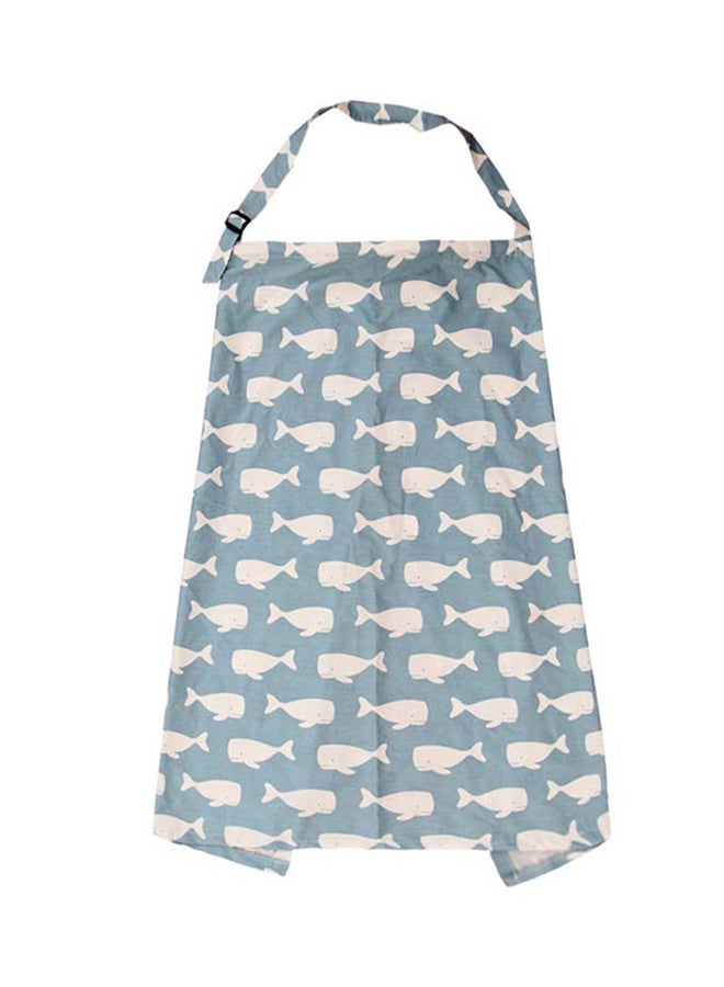 Adjusted and Comfortable Cotton Nursing Breastfeeding Scarf With a Carrying Case for Storage 