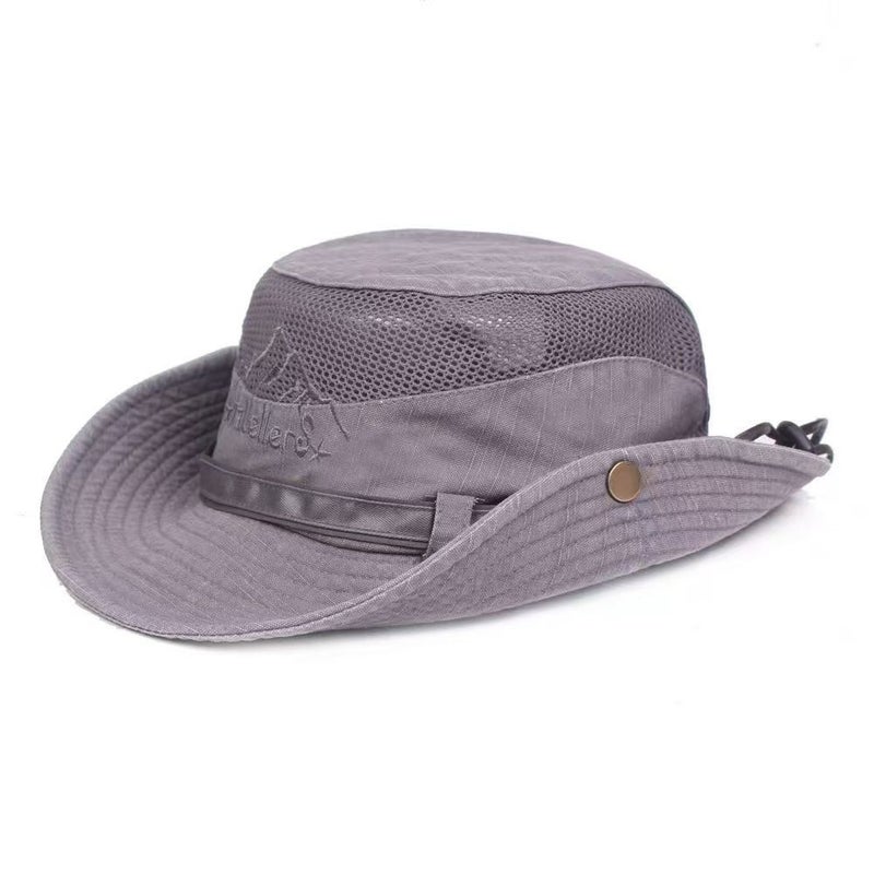 European Men's Bucket Hat Cotton Outdoor Fishing Hiking Camping - Image 3
