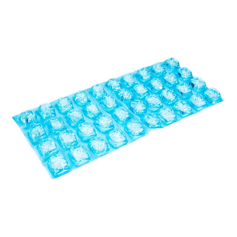Restaurantware Cater Ice 19 x 8 Inch Ice Pack Sheet 1 Reusable Gel Ice Pack - Leakproof Flexible Blue Plastic Ice Blanket Ice Sheet For Coolers or Lunch Boxes For Long-Lasting Use - Image 2