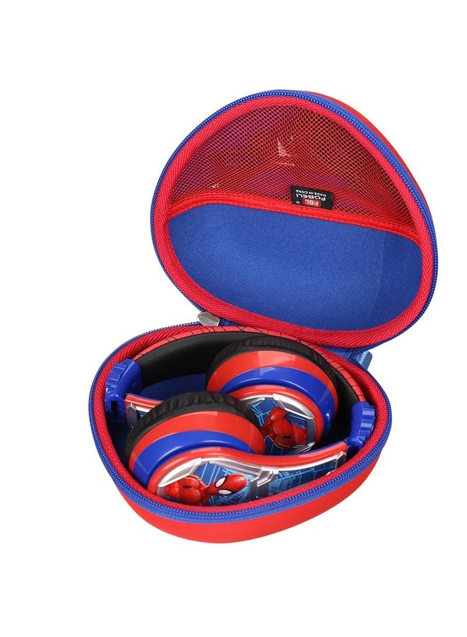 FBLFOBELI Hard Case for JLab Studio/for Beats Studio Pro/for Beats Solo3 Wireless On-Ear Headphones, Also fits for eKids Spiderman Kids Headphones, Protective Shockproof Storage Holder (Red+Blue) - Image 1