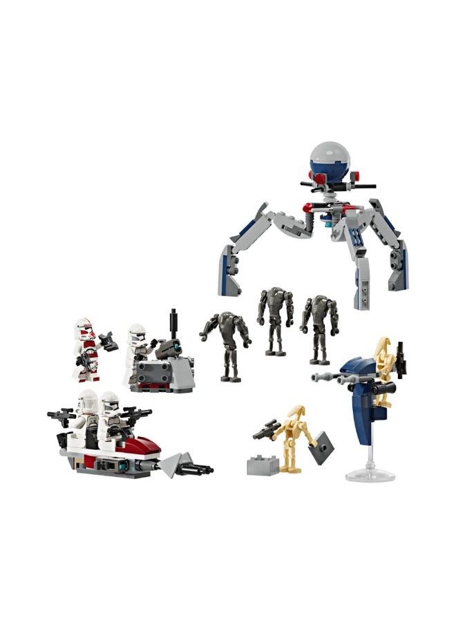 LEGO LEGO - Star Wars Clone Trooper & Battle Droid Battle Pack 215 Pieces - 75372  - Image 2