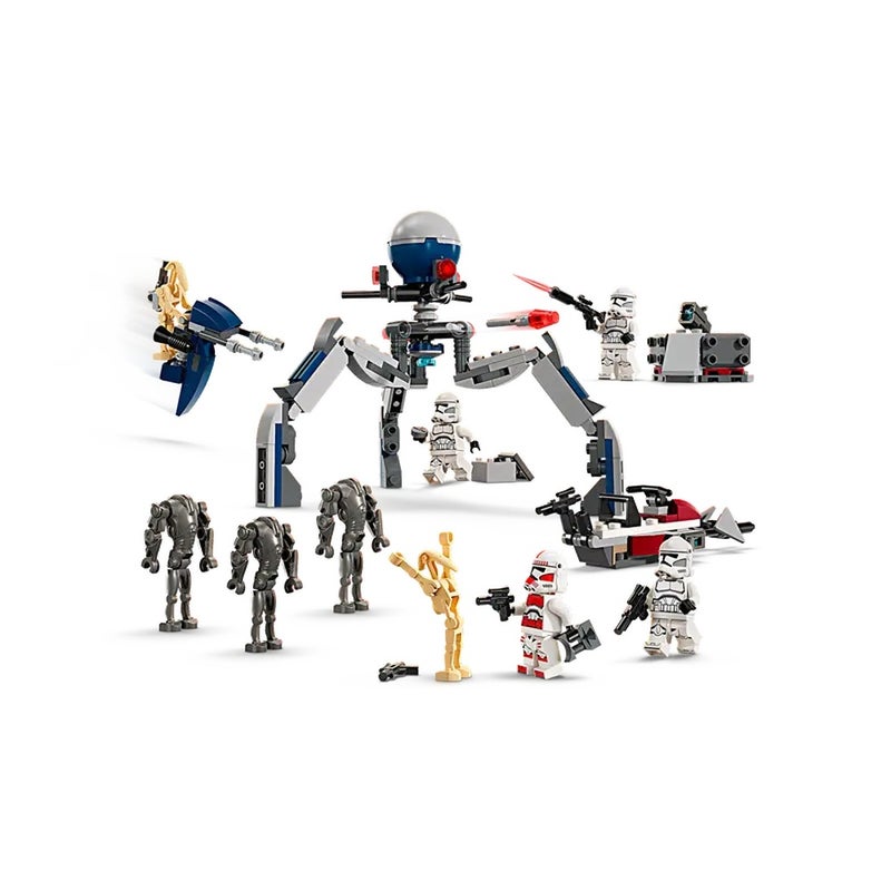 LEGO - Star Wars Clone Trooper & Battle Droid Battle Pack 215 Pieces - 75372 - Image 3