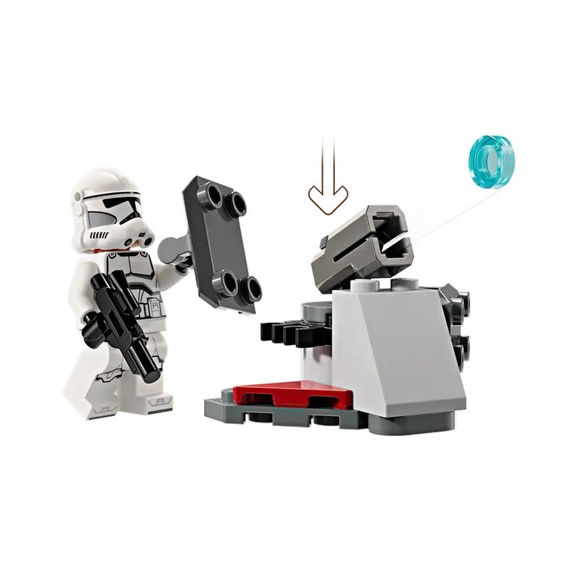LEGO - Star Wars Clone Trooper & Battle Droid Battle Pack 215 Pieces - 75372 - Image 4