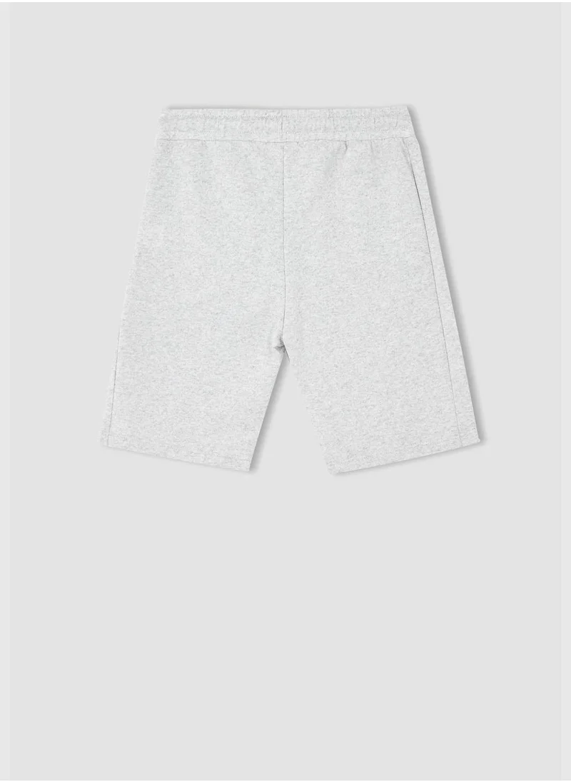 ديفاكتو Basic Knit Bermuda Shorts
