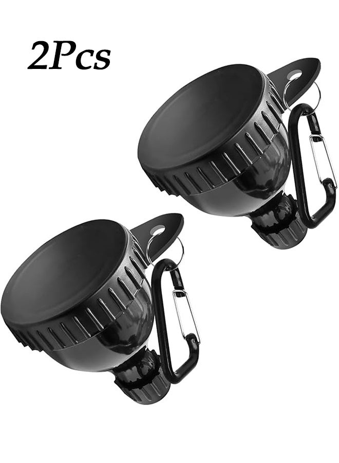 2 Pack Protein Powder Funnel, Portable Protein Powder Keychain, 50ml Protein Powder Holder, Protein Powder Container for Workouts, Fitness and Traveling - Image 1