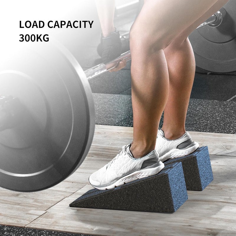 PROIRON Squat Wedge 4 Heights Adjustable Slant Board Heel Elevated Squats Anti-Slip Workout Squat Wedges for Rehabilitation and Stretching of The Calf, Ankle and Foot - Image 5