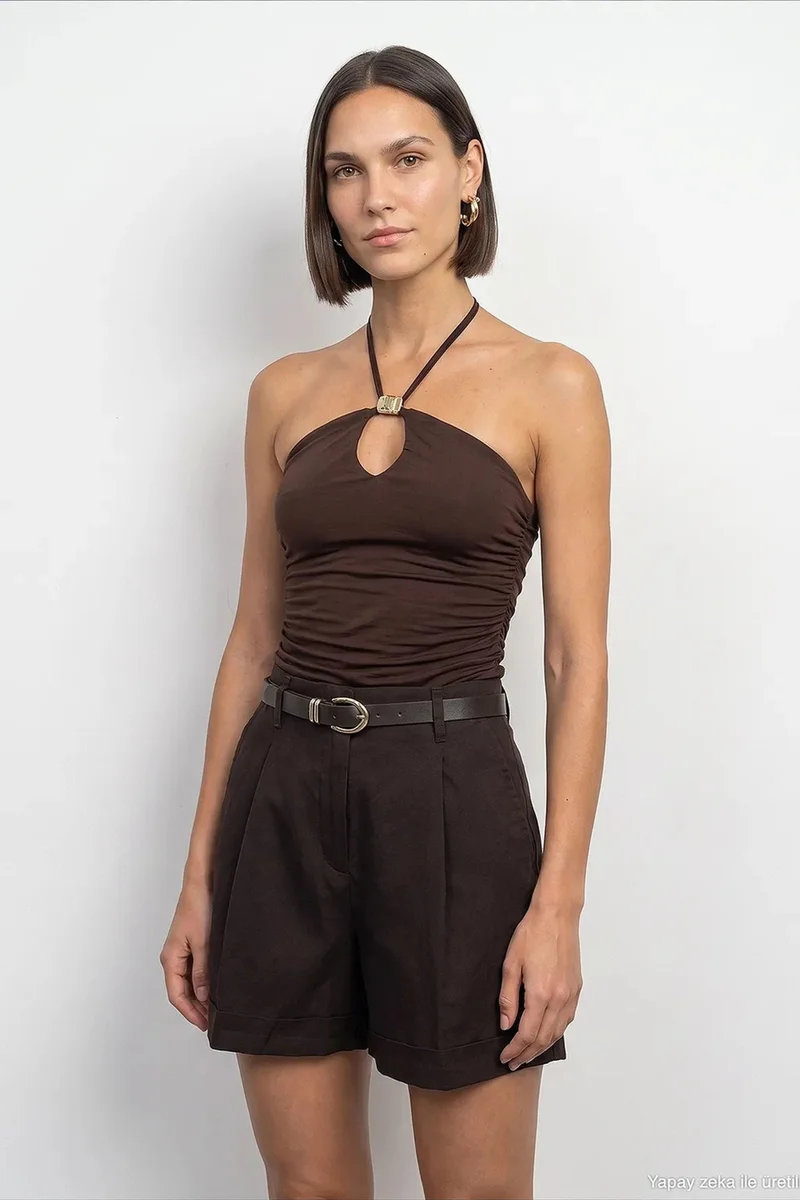 DILVIN Tencel Blend Blouse