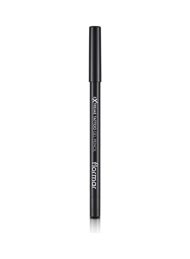 flormar Extreme Tattoo Gel Pencil 06 Onyx - Image 1