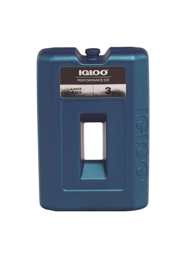 Igloo Non-Toxic Gel Re-Freezable Large Ice Block Blue 3pound 25464