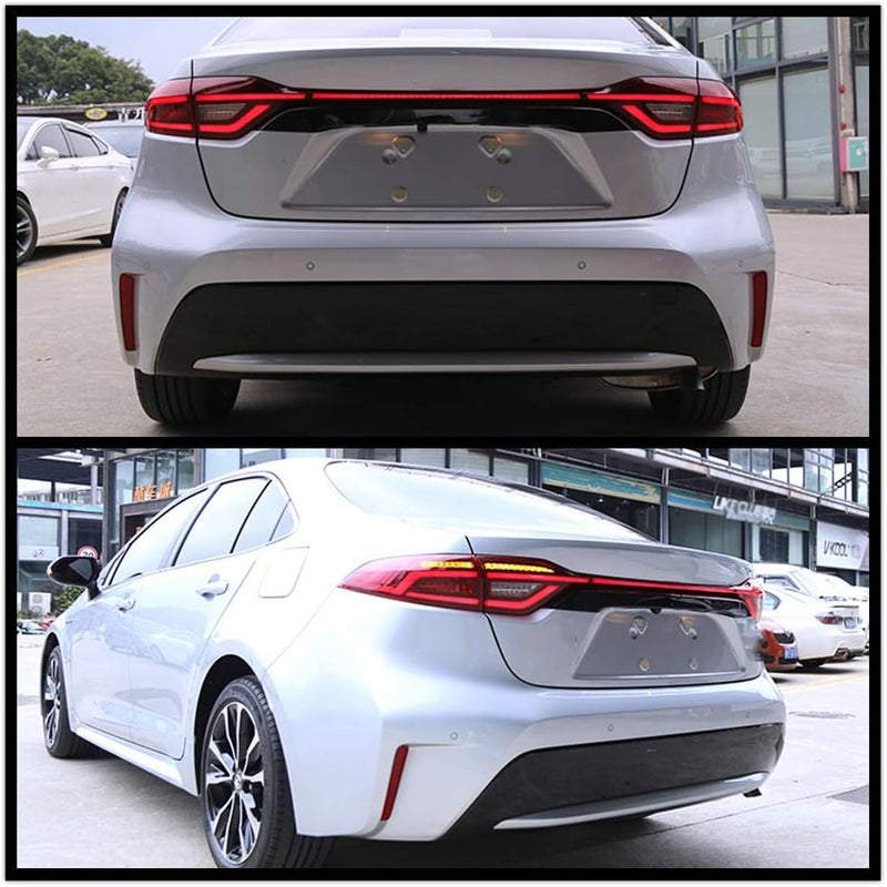 inginuity time LED Tail Lights & Tailgate Light for Toyota Corolla 2020-2023 - 4PCS with Start Up Animation and Sequential Indicator - Image 4