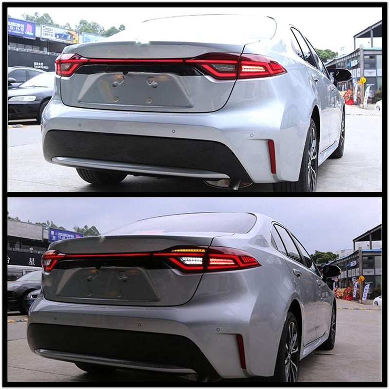 inginuity time LED Tail Lights & Tailgate Light for Toyota Corolla 2020-2023 - 4PCS with Start Up Animation and Sequential Indicator - Image 5