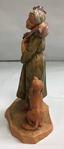 Fontanini by Roman Inc., Ethan The Shepherd, 5" Shepherd Collection, Nativity Figure and Accessories, Hand Sculpted and Painted - Image 5