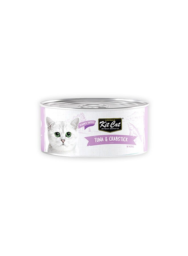 Kit Cat Tuna And Crabstick Cat Wet Food - 80GM (Pack Of 24) - Image 2