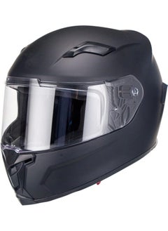 sway Helmet 820 Matte Black Transparent Visor Full Face  - Image 1