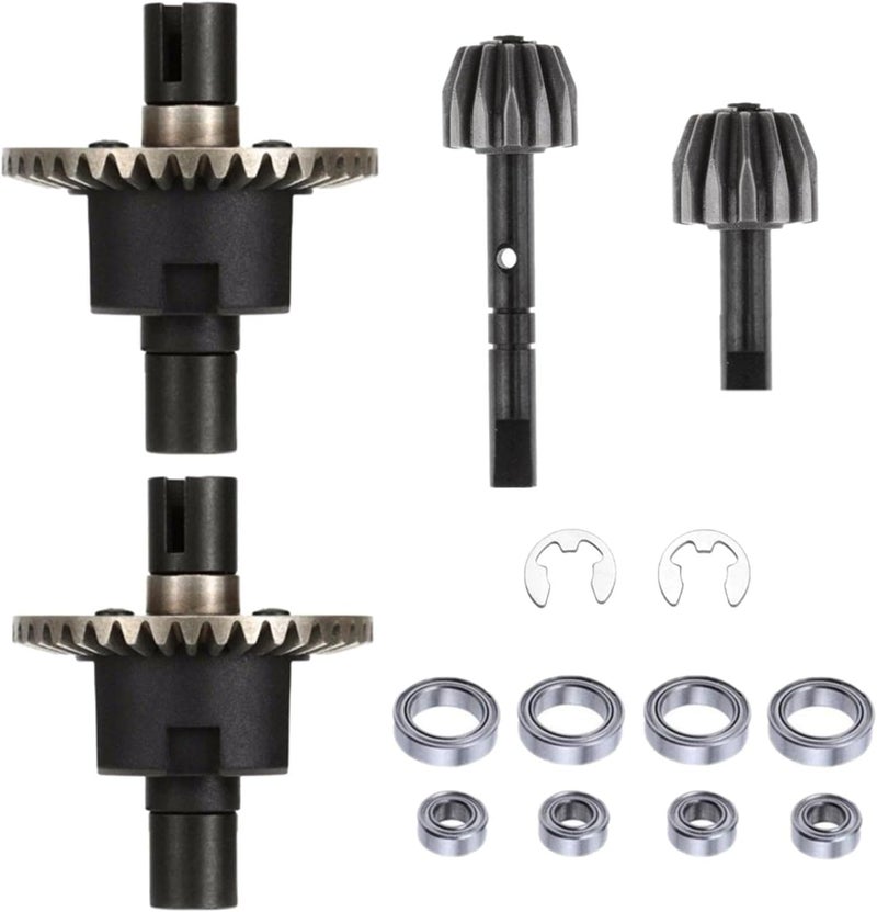 klarako 1/10 Scale Metal Diff Gear Complete Spare for HSP 94122 94111 94188 Model Buggy Modification - Image 1