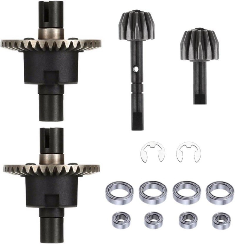 klarako 1/10 Scale Metal Diff Gear Complete Spare for HSP 94122 94111 94188 Model Buggy Modification - Image 4