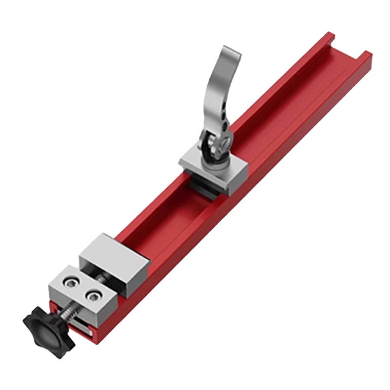 Aluminum Alloy Cutting Machine Base Guide Rail Adjustable 0-300mm Width - Rustproof Double Locking Circular Saw Rail for 4-6 Inch Machines - Image 1