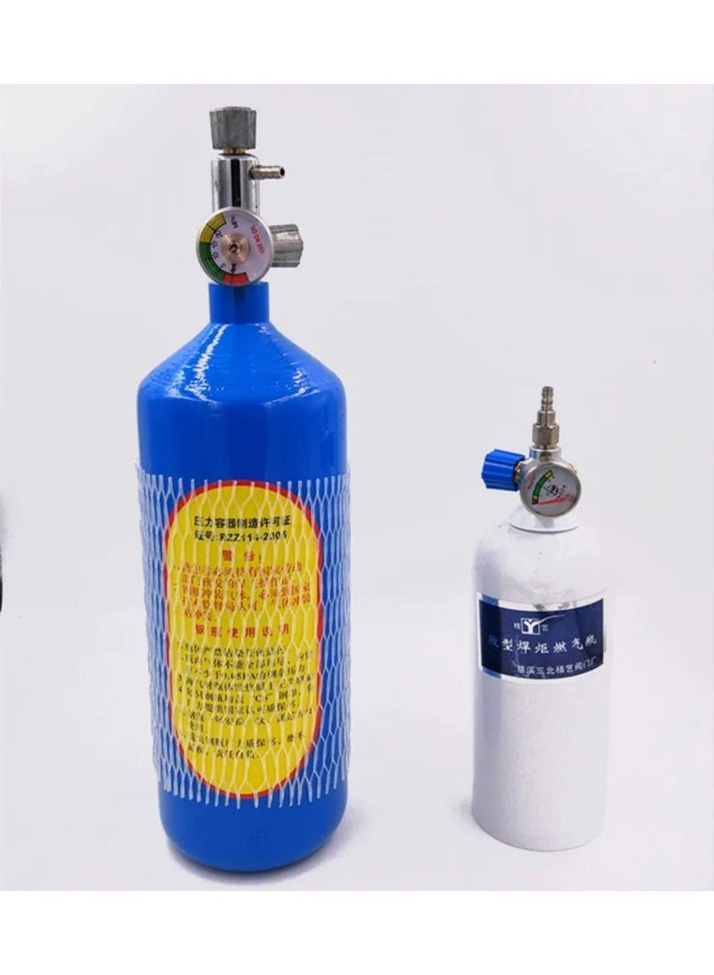 Portable Welding Kit with 2L Oxygen Gas Cylinder, Torch Set, Storage Case - Image 4
