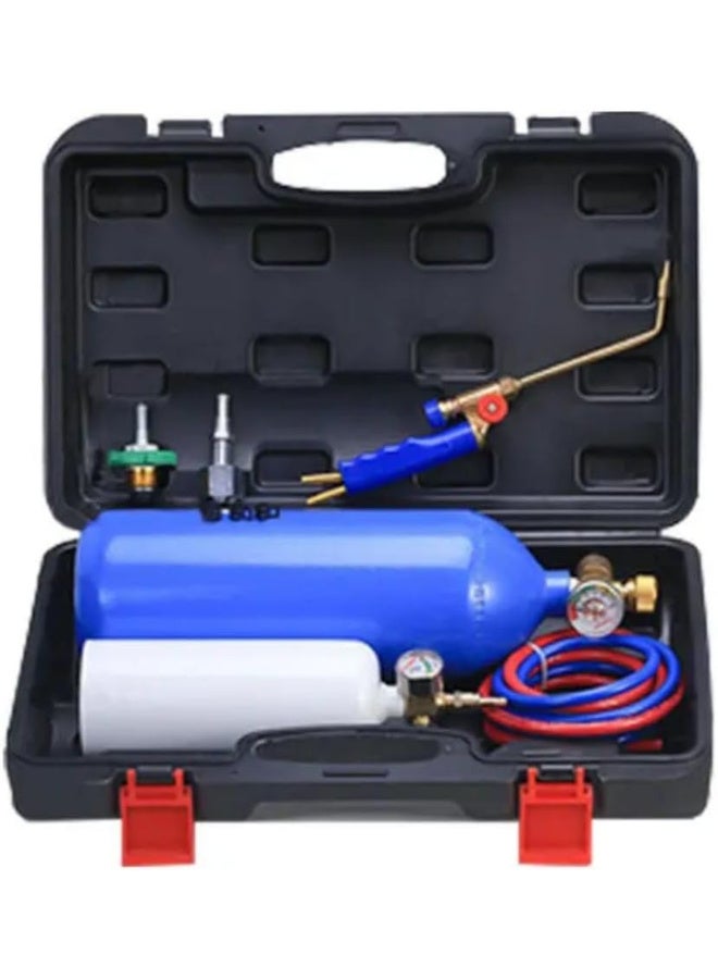Portable Welding Kit with 2L Oxygen Gas Cylinder, Torch Set, Storage Case - Image 5