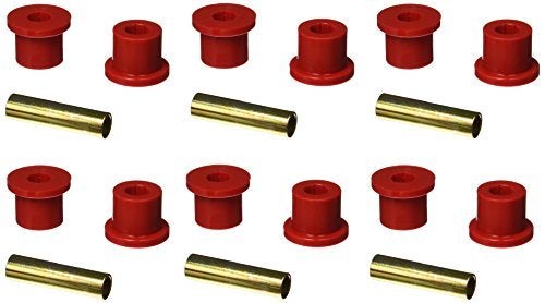 Prothane 67-87 GM Rear Spring & Shackle Bushings (w/ 1.5in Bushings) - Red - Image 5