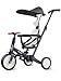 newyoo Tricycle for Toddlers 13 Toddler Tricycle with Push Handle and Canopy Toddler Bike Birthday Gift and Toys for Girl and Boy 6 in 1 Baby Trike Balance Bike TR009 Dark Grey - Image 2