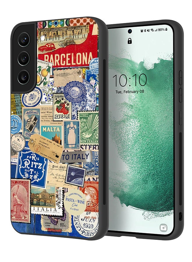 Tolwak Samsung Galaxy S21 5G Protective Case Cover Stickers Of Different Cities  - Image 1