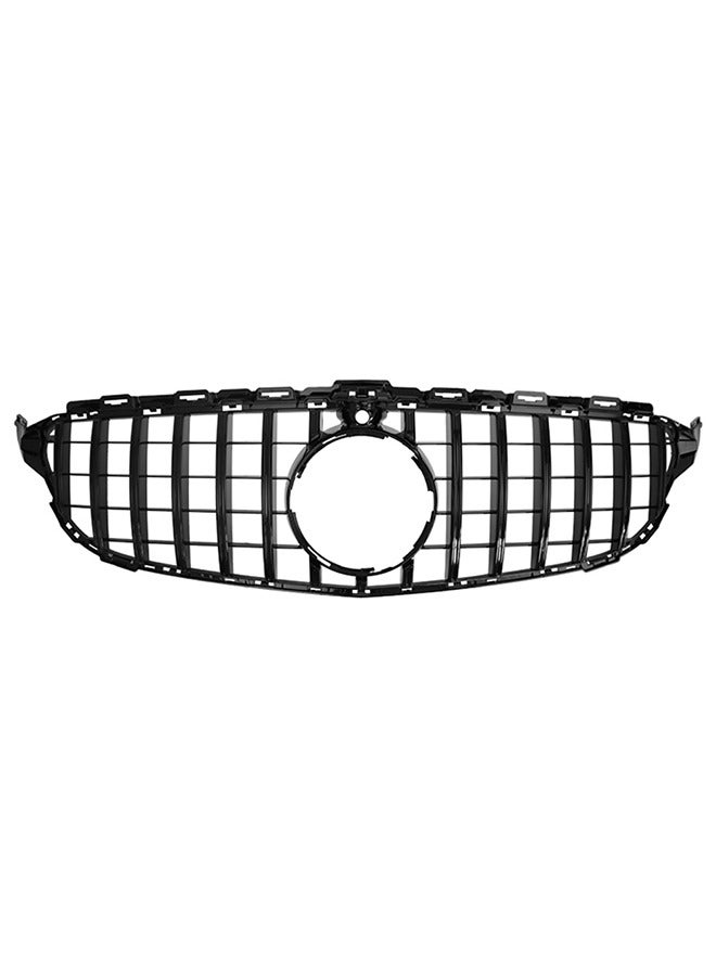 Generic Car front grille compatible with Mercedes CW205 From Model 2015 to 2018 GT With camera Hole - Image 3
