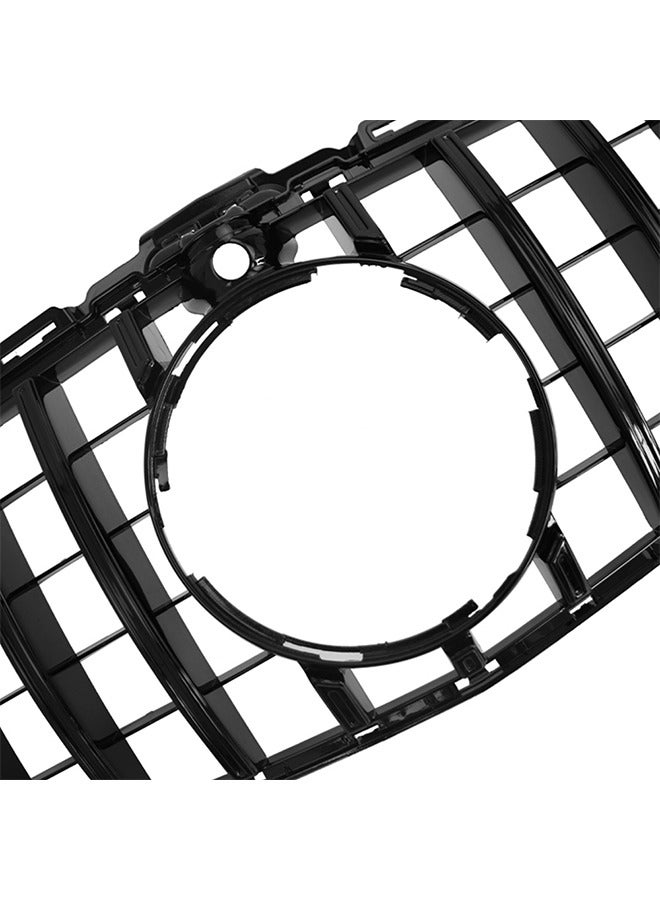 Generic Car front grille compatible with Mercedes CW205 From Model 2015 to 2018 GT With camera Hole - Image 4