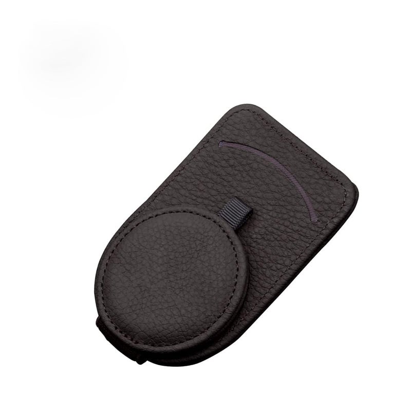 POPAXY Multi-Functional Car Sun Visor Glasses Holder Clip with Card Organizer – Compact Vehicle Accessory for Sunglasses, Parking Cards, and Bills – Easy Install, Secure Grip - Image 1